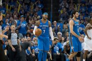 New York Knicks v Oklahoma City Thunder