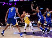 Golden State Warriors v Los Angeles Lakers