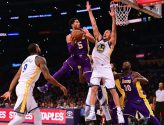 Golden State Warriors v Los Angeles Lakers