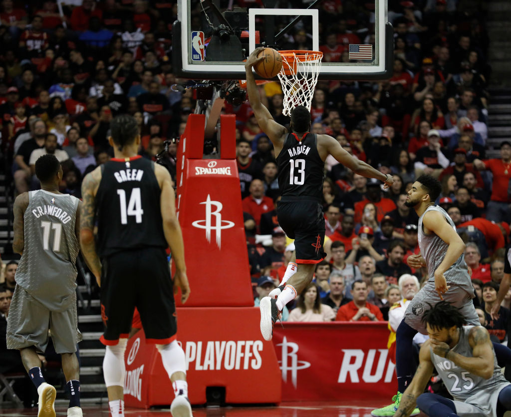 Minnesota Timberwolves v Houston Rockets – Game One