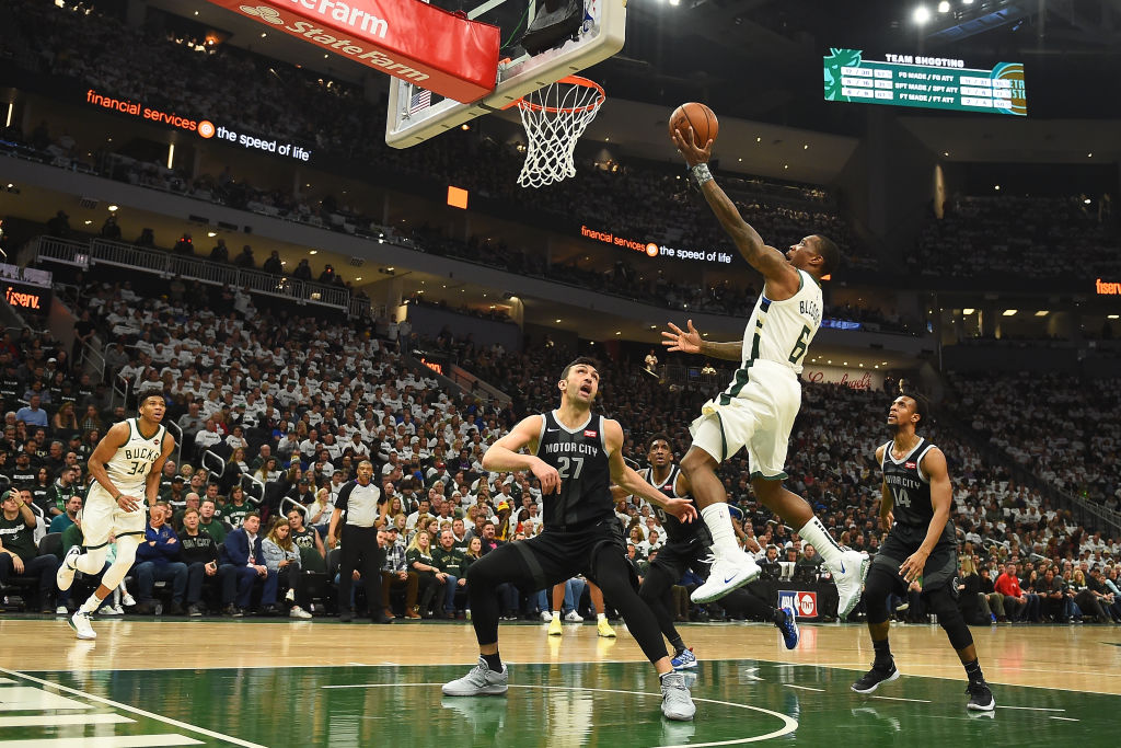 Detroit Pistons v Milwaukee Bucks – Game One
