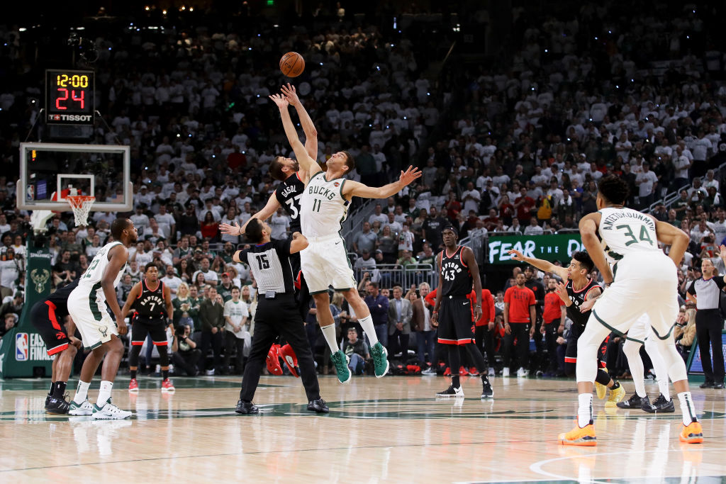 Toronto Raptors v Milwaukee Bucks – Game One