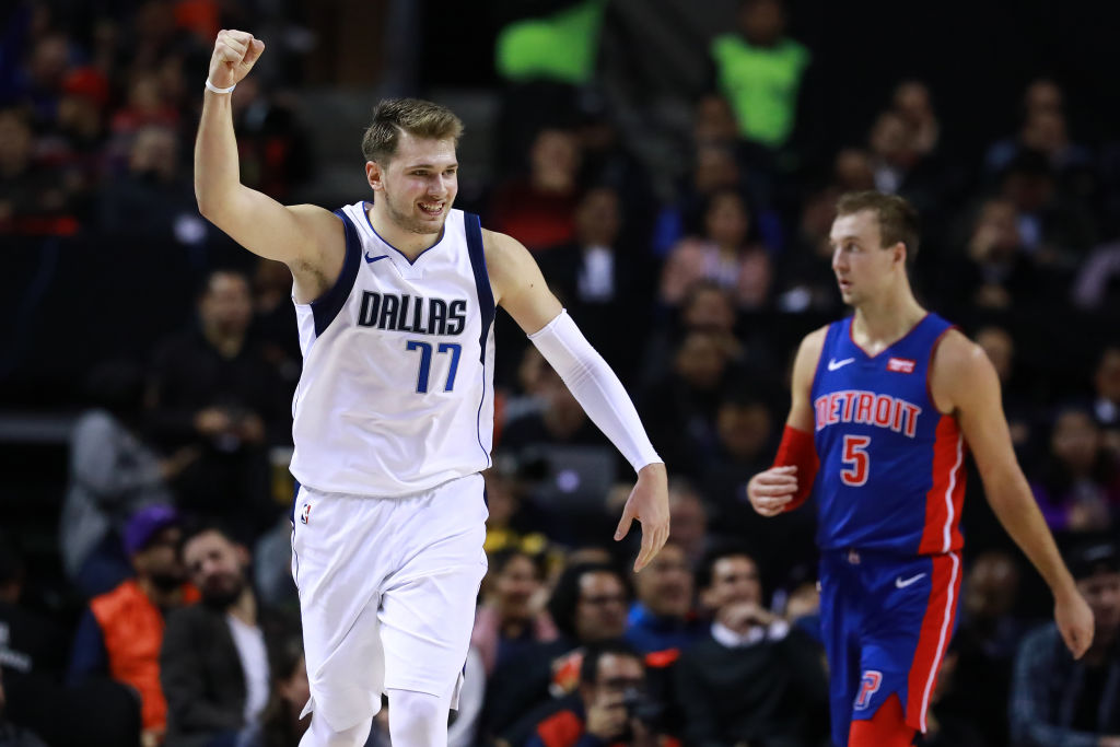 Dallas Mavericks v Detroit Pistons