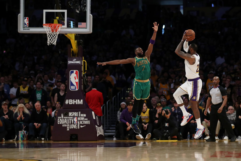 Boston Celtics v Los Angeles Lakers