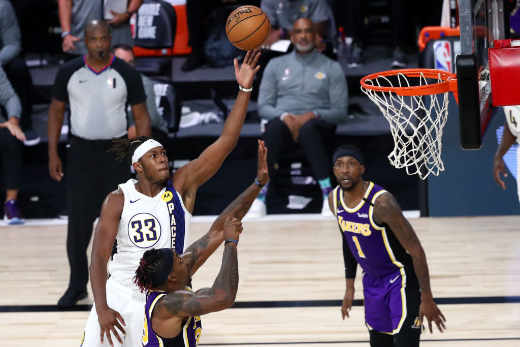 Los Angeles Lakers v Indiana Pacers