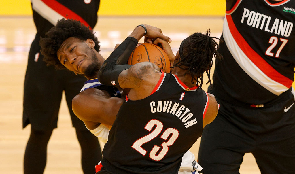 Portland Trail Blazers v Golden State Warriors