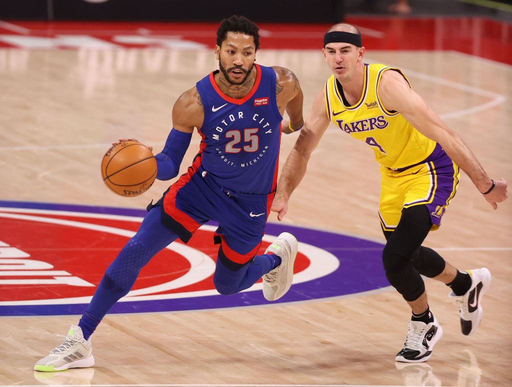 Los Angeles Lakers v Detroit Pistons