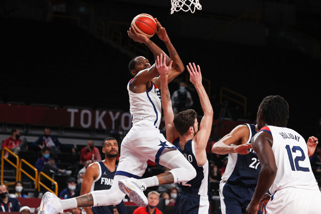 United States v France Men’s Basketball – Olympics: Day 15