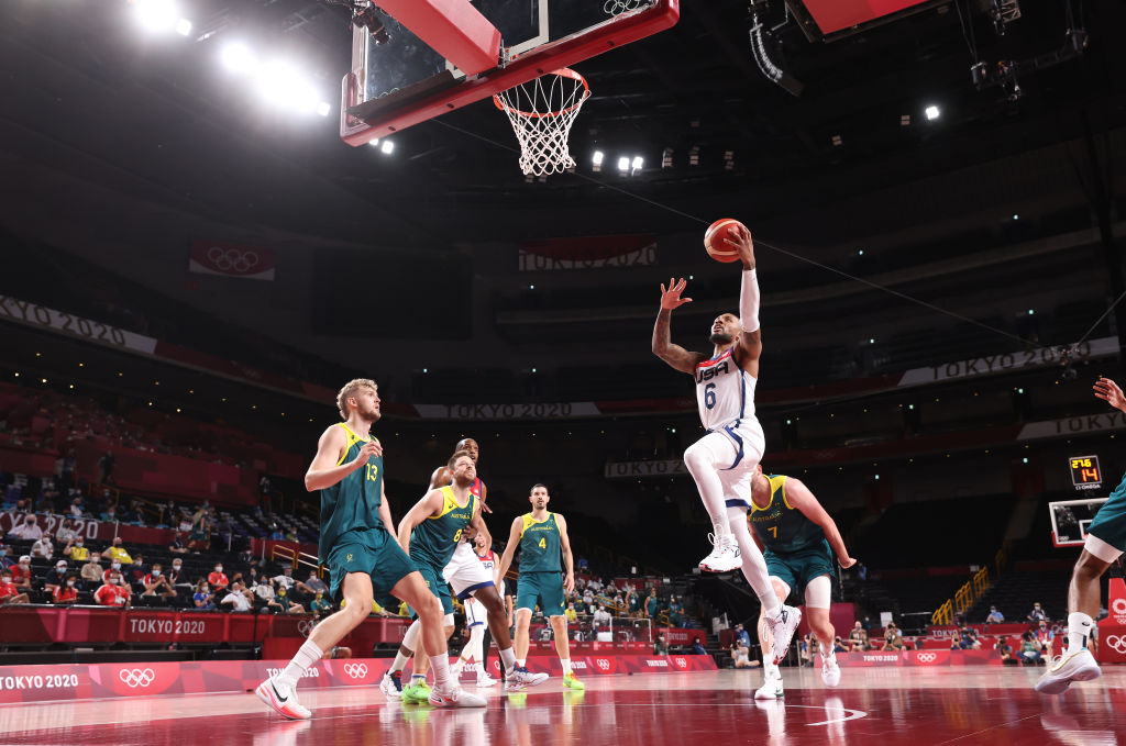 United States v Australia Men’s Basketball – Olympics: Day 13
