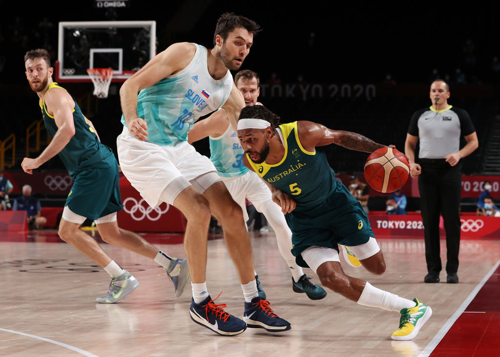 Australia v Slovenia Men’s Basketball – Olympics: Day 15