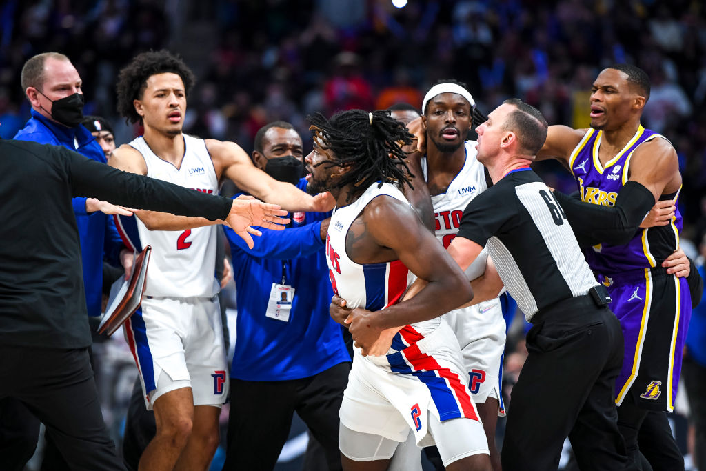 Los Angeles Lakers v Detroit Pistons