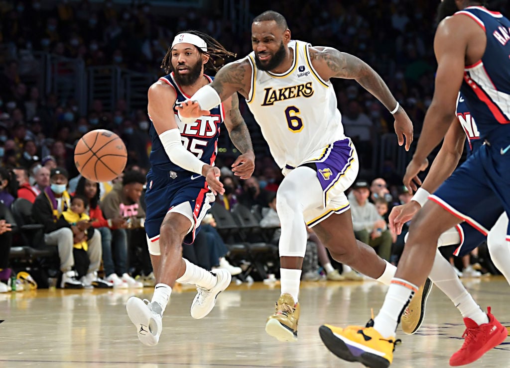 Brooklyn Nets v Los Angeles Lakers