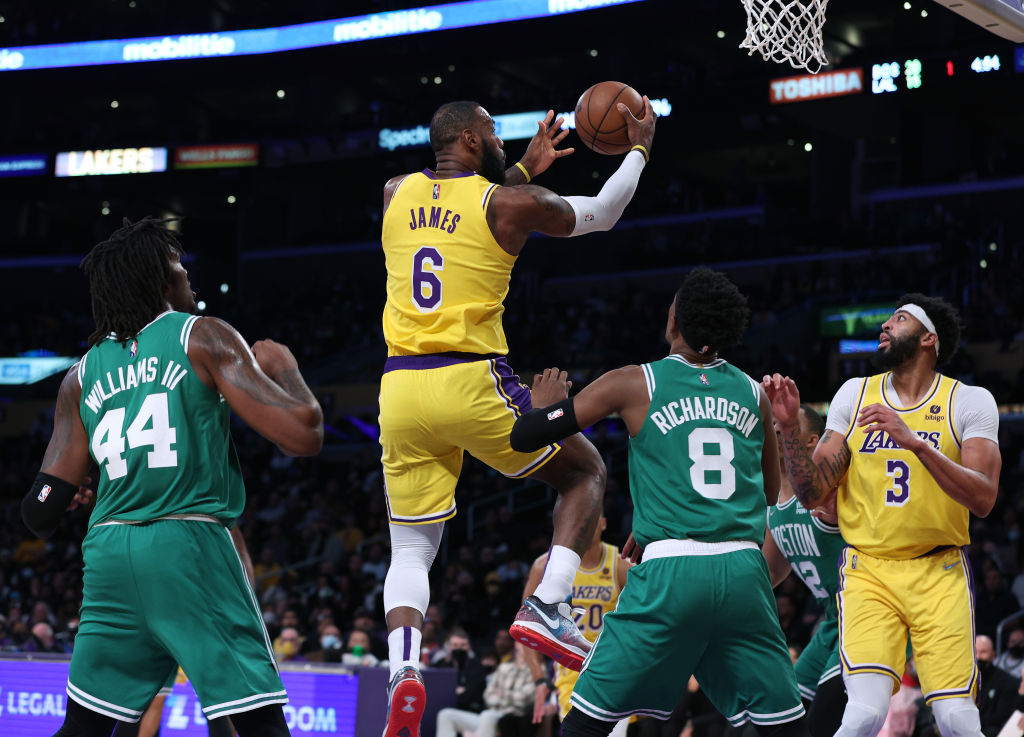 Boston Celtics v Los Angeles Lakers
