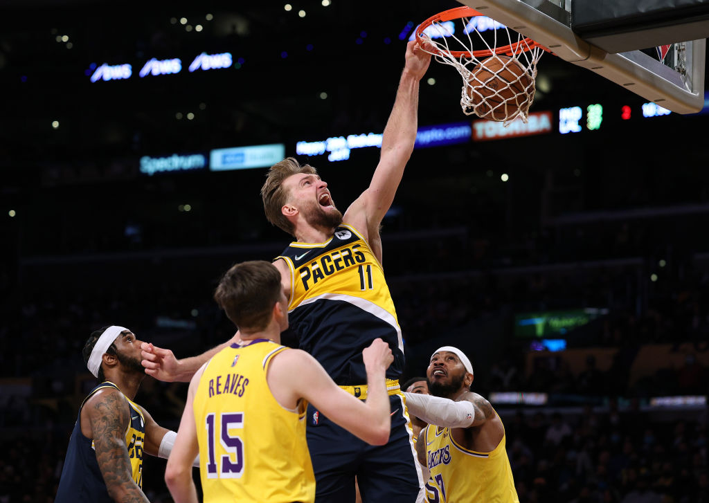 Indiana Pacers v Los Angeles Lakers