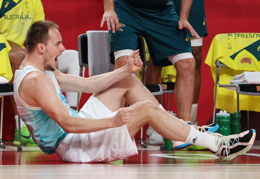 Australia v Slovenia Men’s Basketball – Olympics: Day 15
