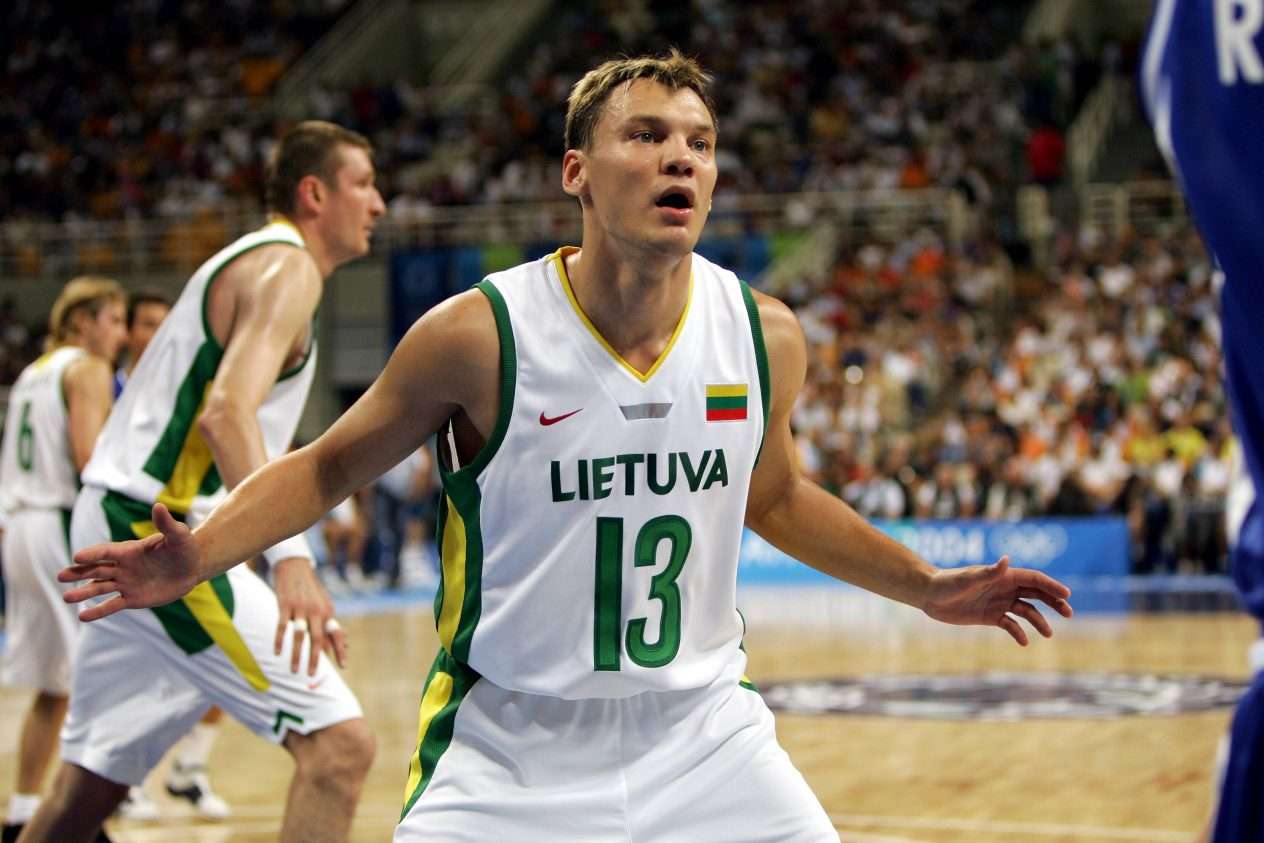 Sarunas Jasikevicius Ateenassa 2004 (Kuva AOP)