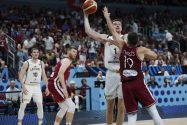 Latvia Liettua EM-koripallo 2025